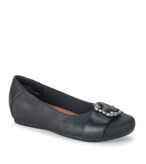 NEW! Baretraps Milady Womens Round Closed Toe Slip-On Shoe 9M Black